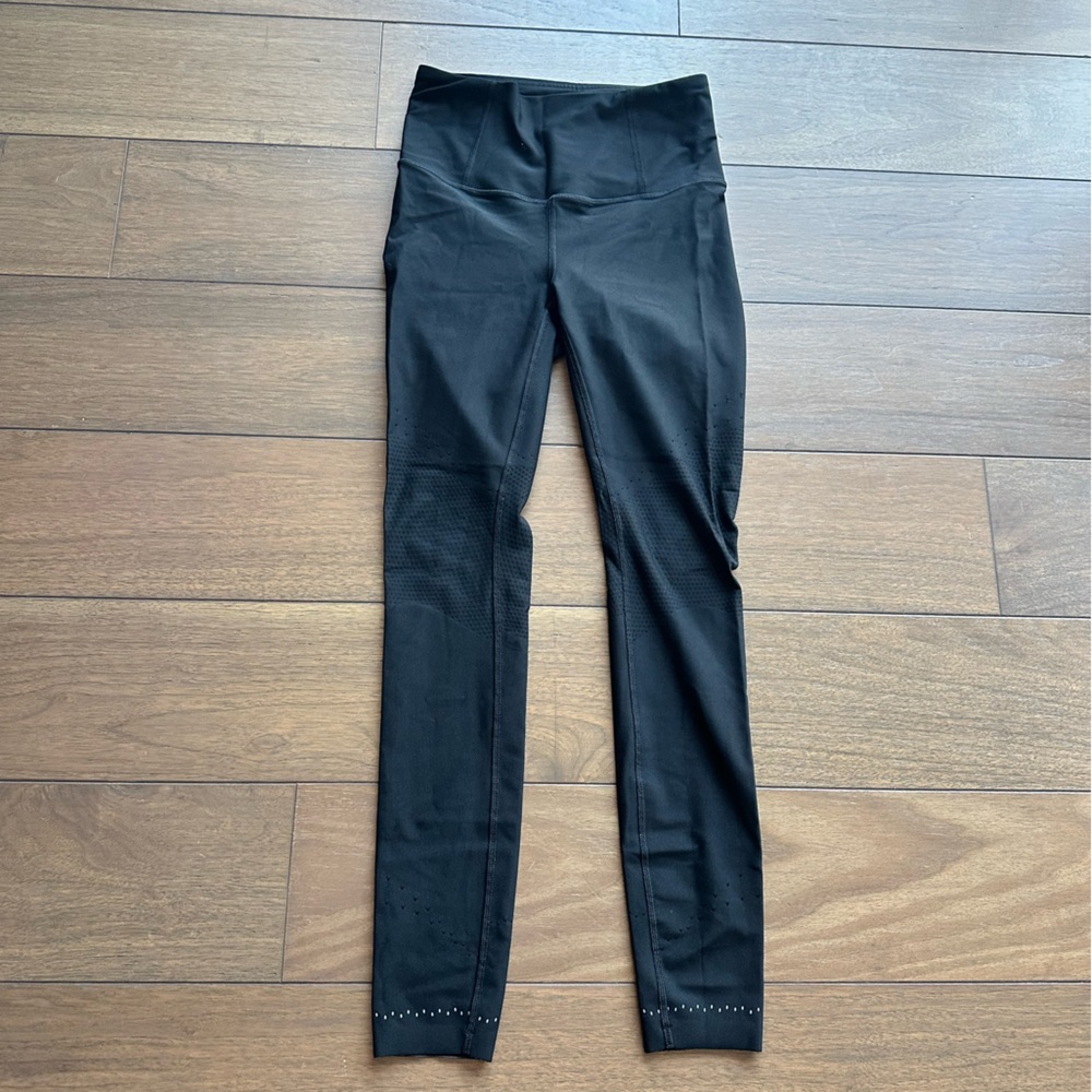Lululemon Black Leggings with Details